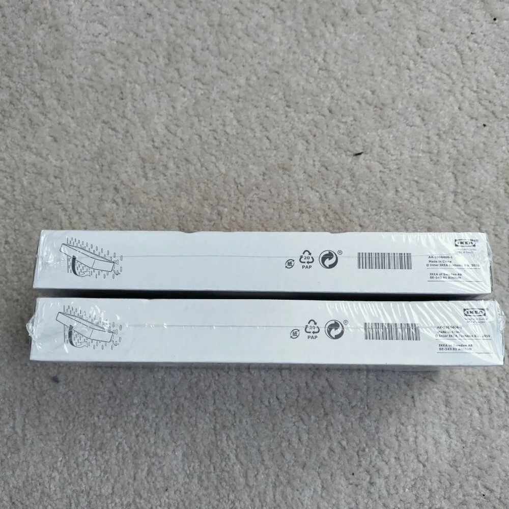 IKEA Skadis Set of 2 Shelves For IKEA Pegboard 21919 1825 NEW in Package